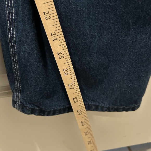 Key Imperial Overalls Mens 44x29 Denim Workwear Carpenter Utility "Read" - Picture 7 of 16